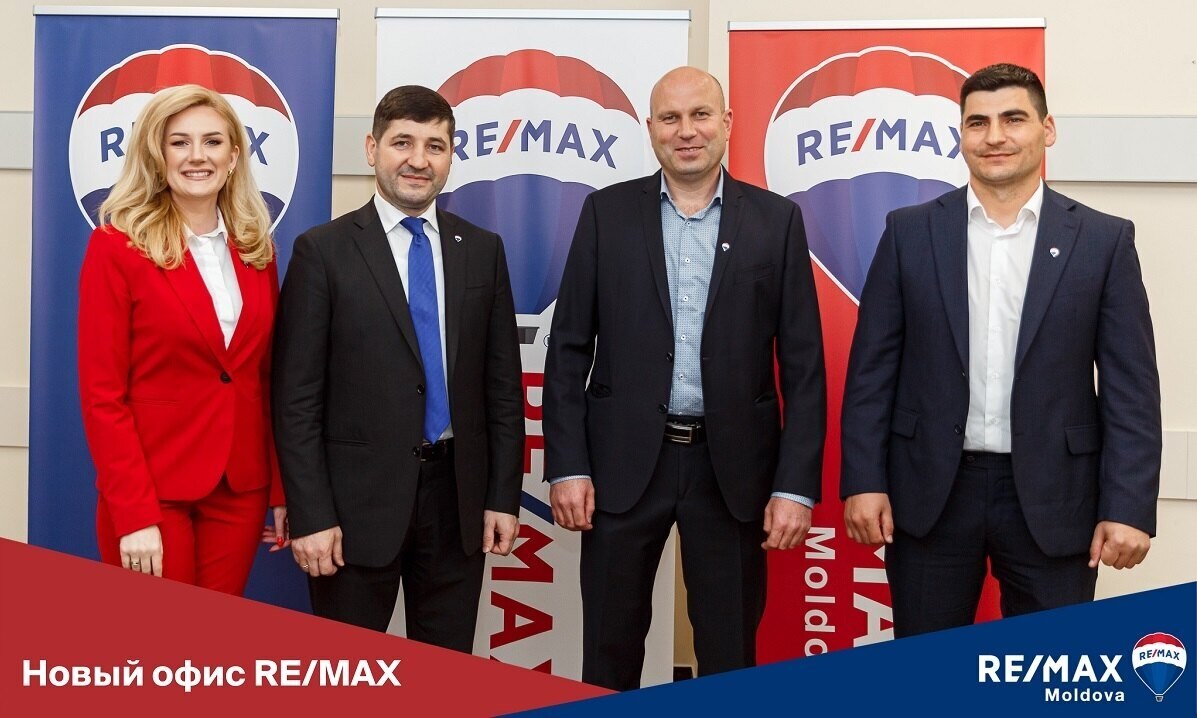 RE/MAX Молдова продолжает расширять свою франчайзинговую сеть недвижимости в Кишиневе